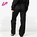 high waisted black cargo pants